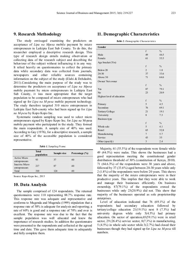 research paper on mobile payments