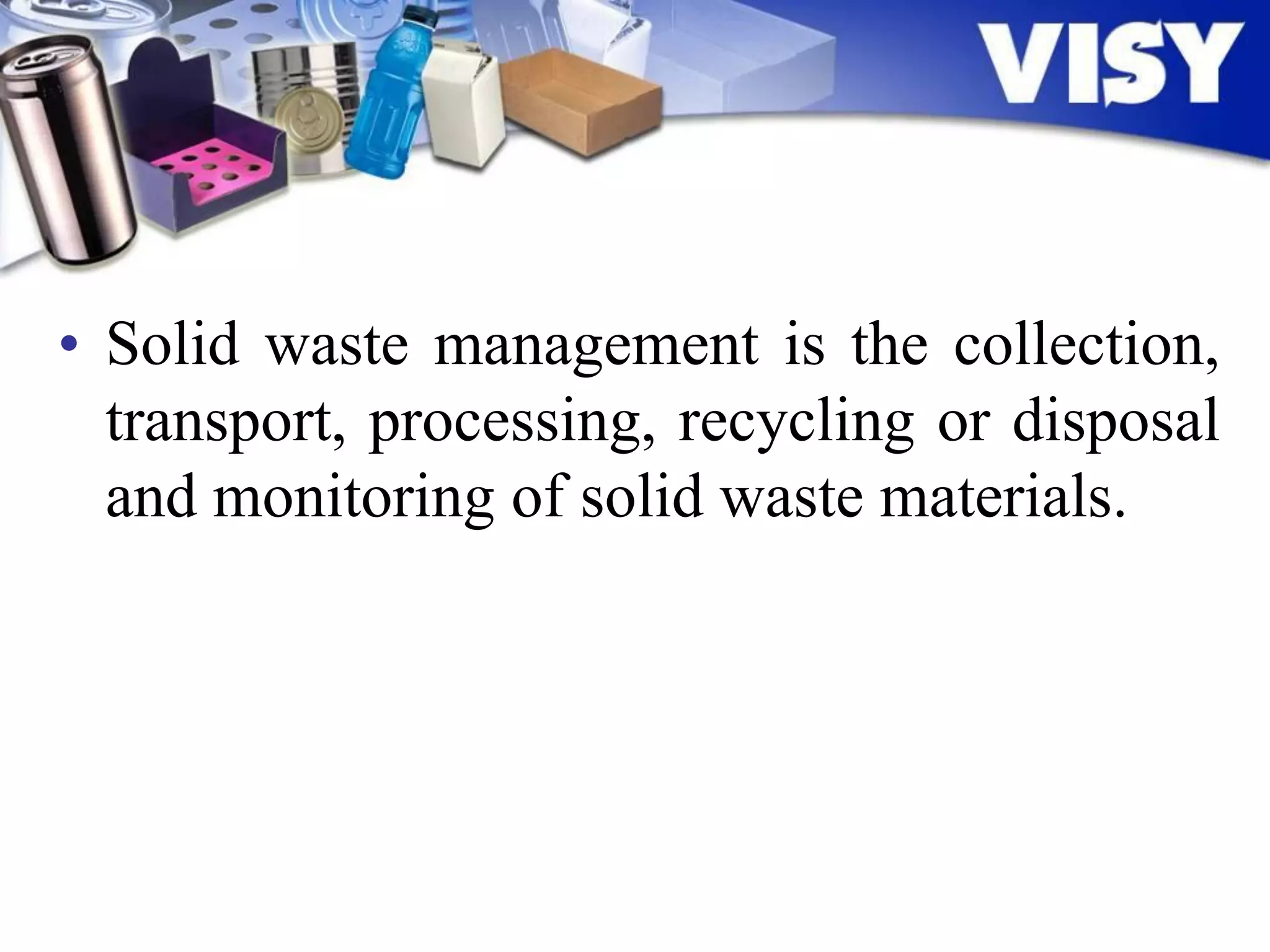 LECTURE 9.ppt SOLID WASTE MANAGEMENT | PDF
