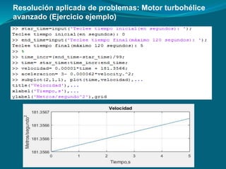 Resolución aplicada de problemas: Motor turbohélice
avanzado (Ejercicio ejemplo)
 