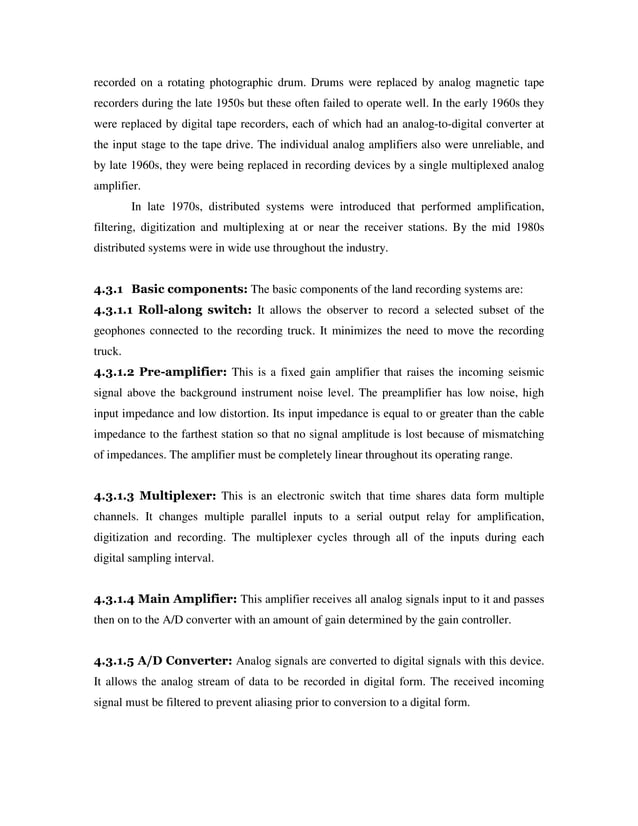 2 D And 3d Land Seismic Data Acquisition And Seismic Data Processing Pdf