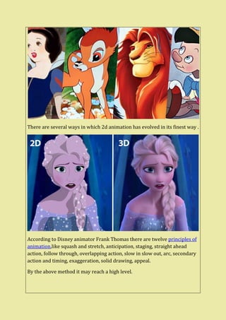 TRANSFORMATION OF 2D ANIMATION | PDF