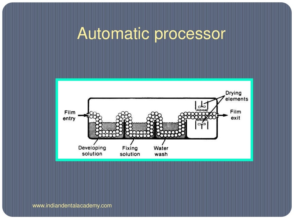 dark room processing / dental courses