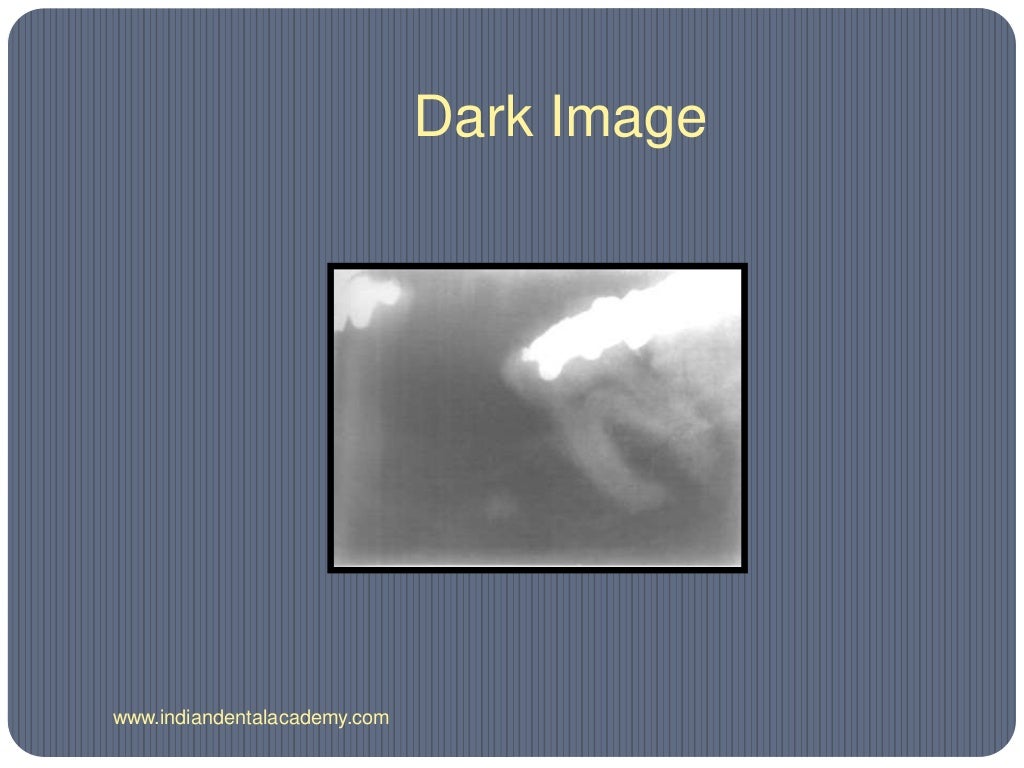 dark room processing / dental courses