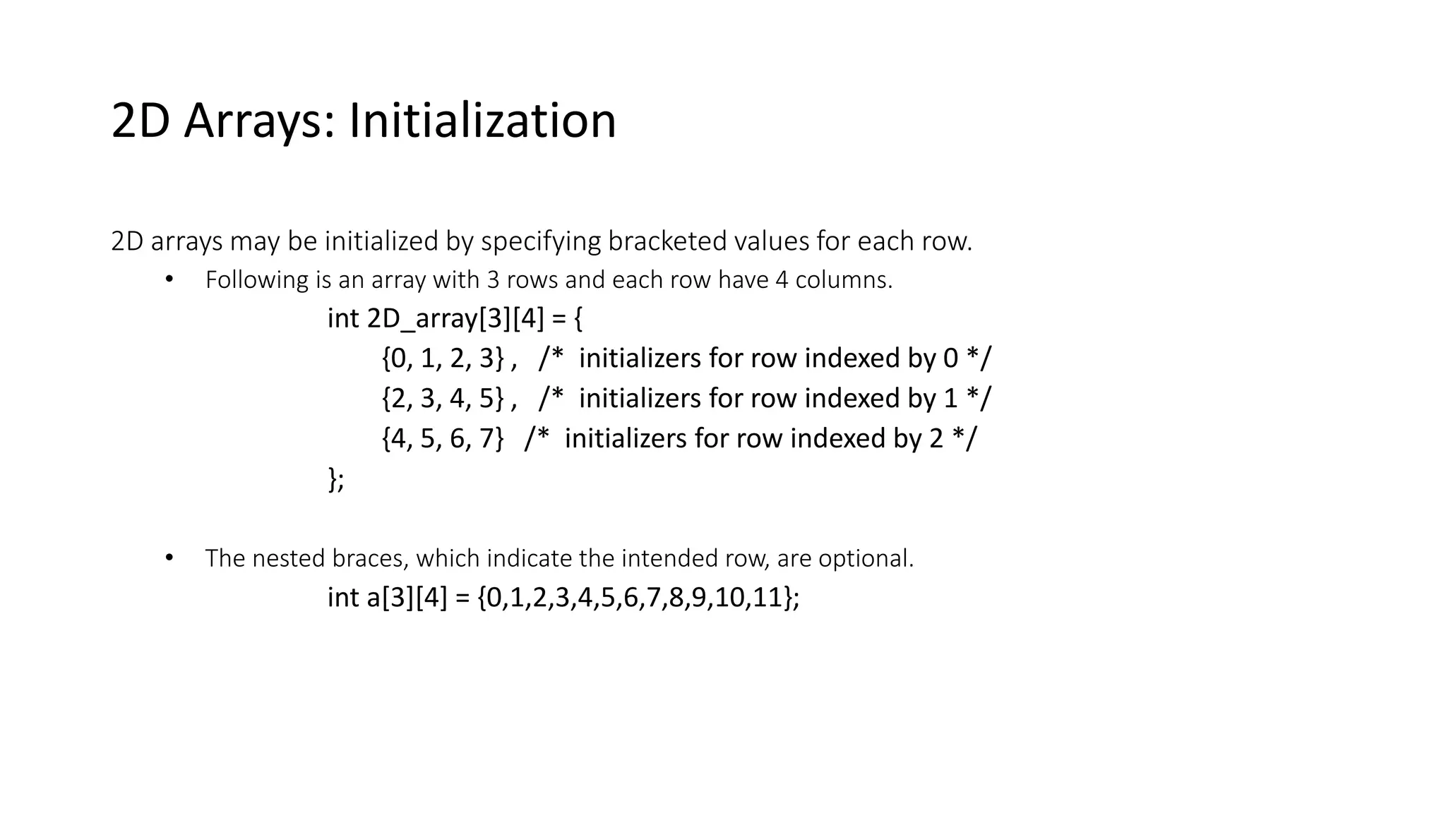 2D arrays | PPTX