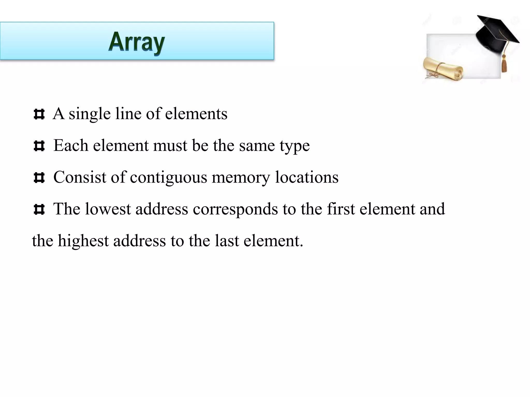 Two Dimentional Array | PPTX
