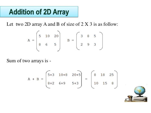 Two Dimentional Array