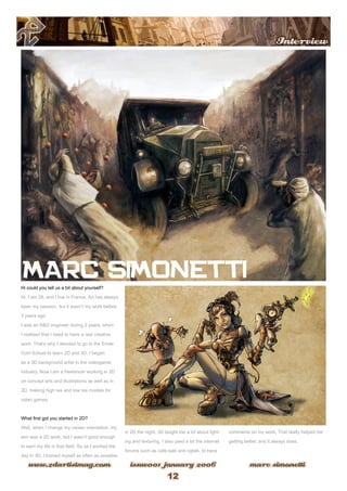 Magazine 2d 2D artist Magazine 001 | PDF