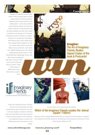 Magazine 2d 2D artist Magazine 001 | PDF