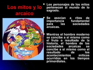 EL PENSAR MÍTICO-RELIGIOSO Y EL PENSAR LÓGICO-RACIONAL Slide 11