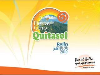 Programacion Fiestas del Cerro Quitasol