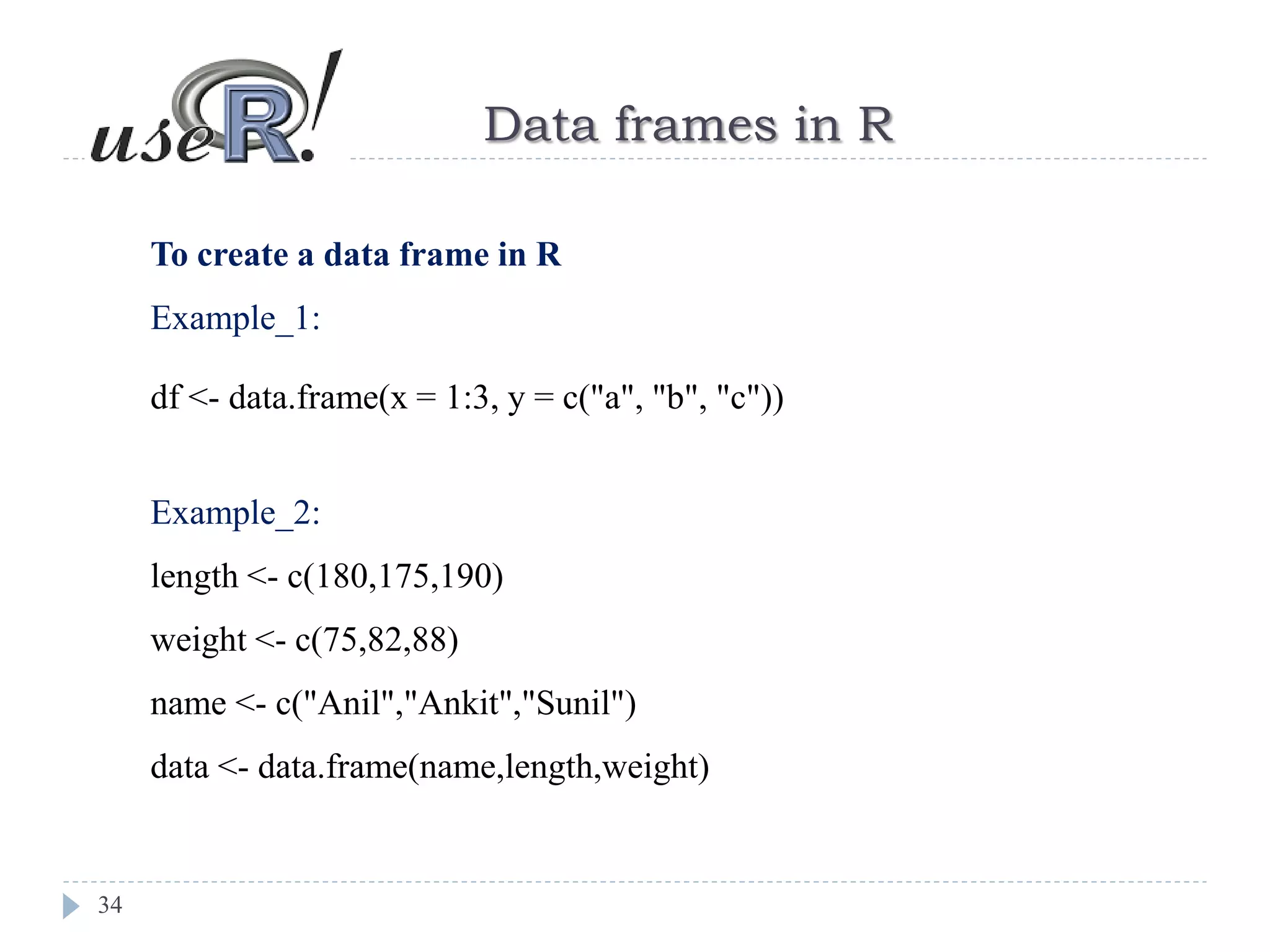 2 data structure in R | PDF