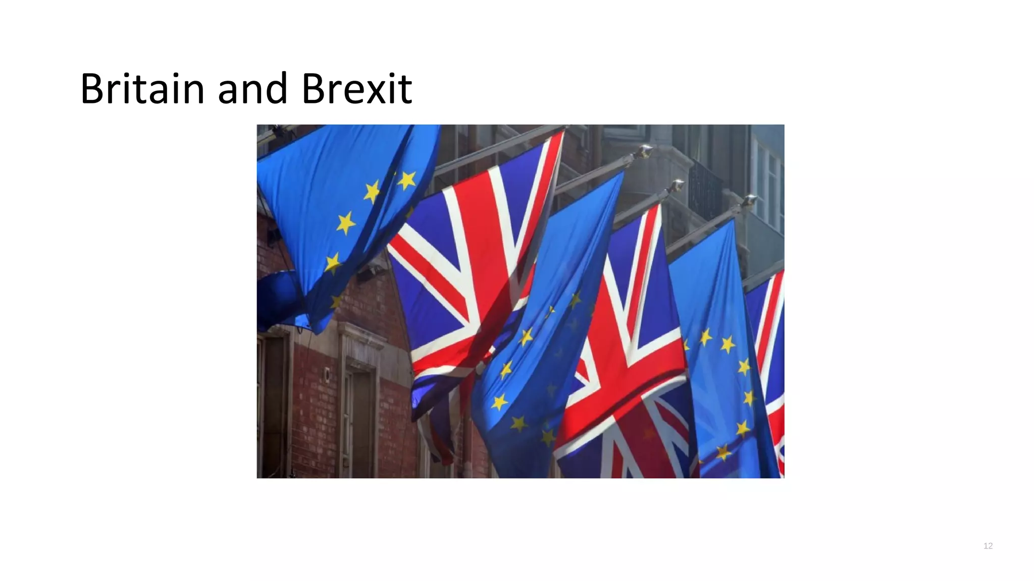 Britain and Brexit
12
 