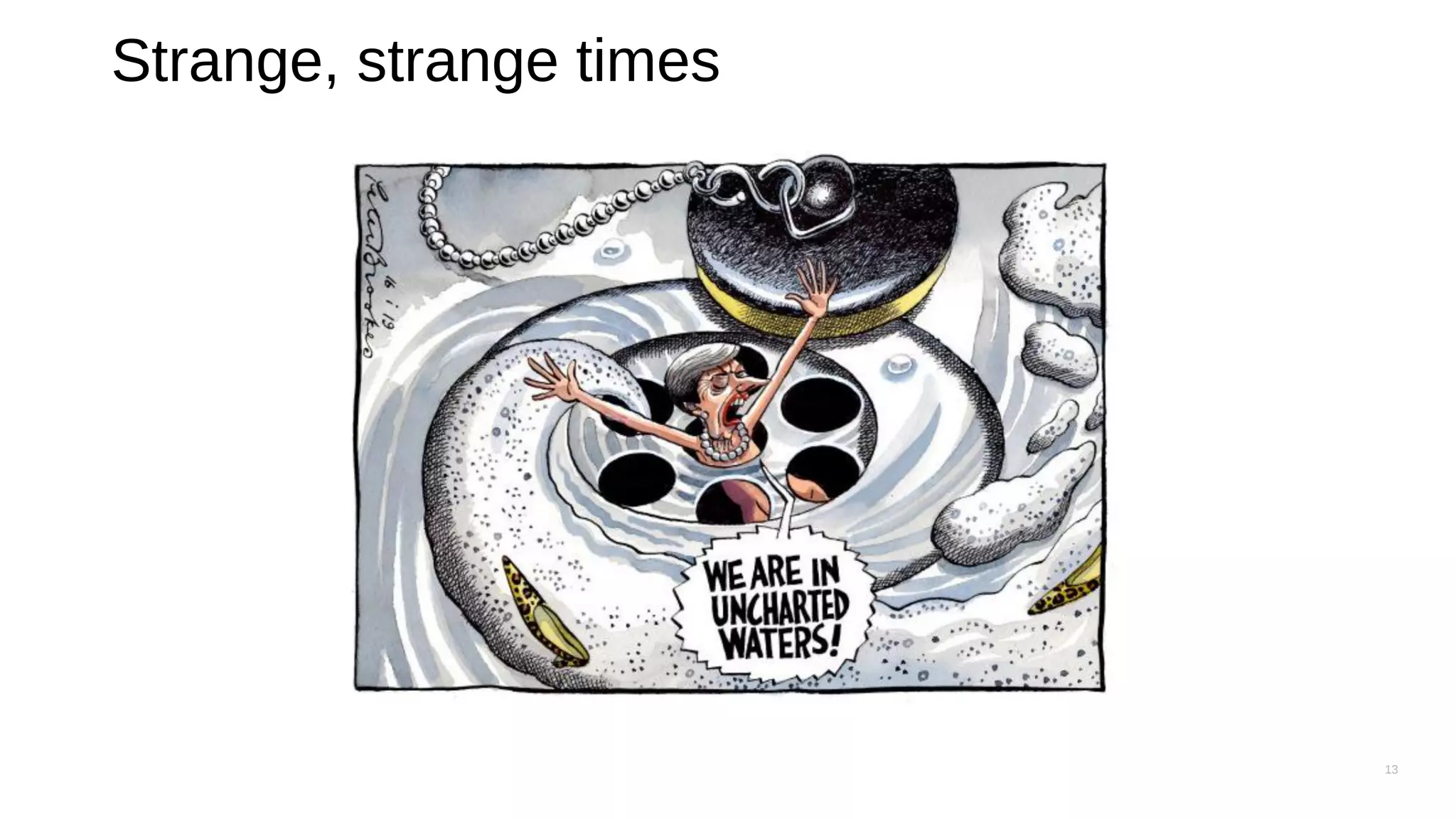 Strange, strange times
13
 