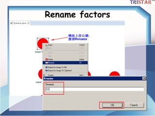 三星統計服務有限公司
Rename factors
 