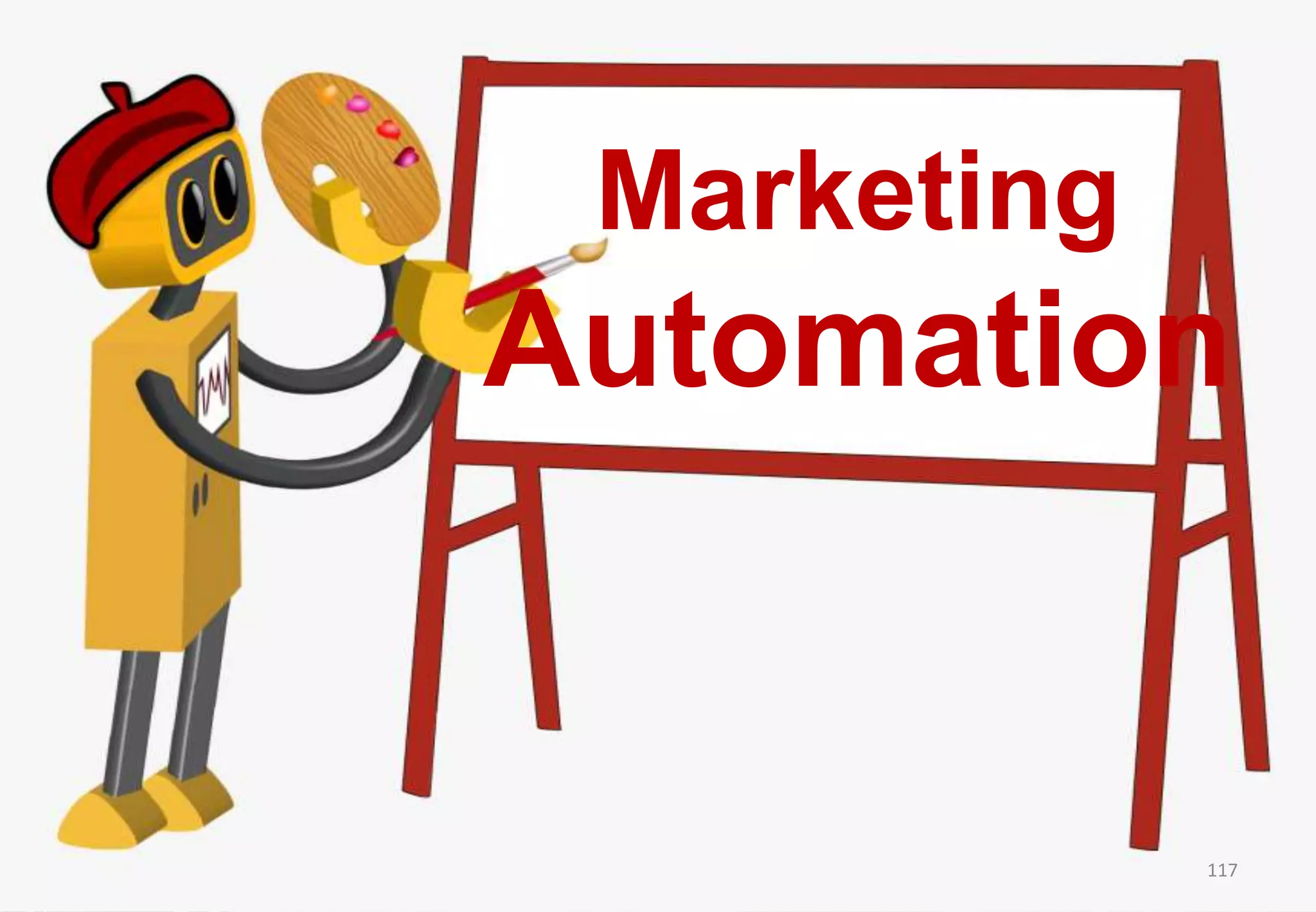 Marketing
Automation
117
 