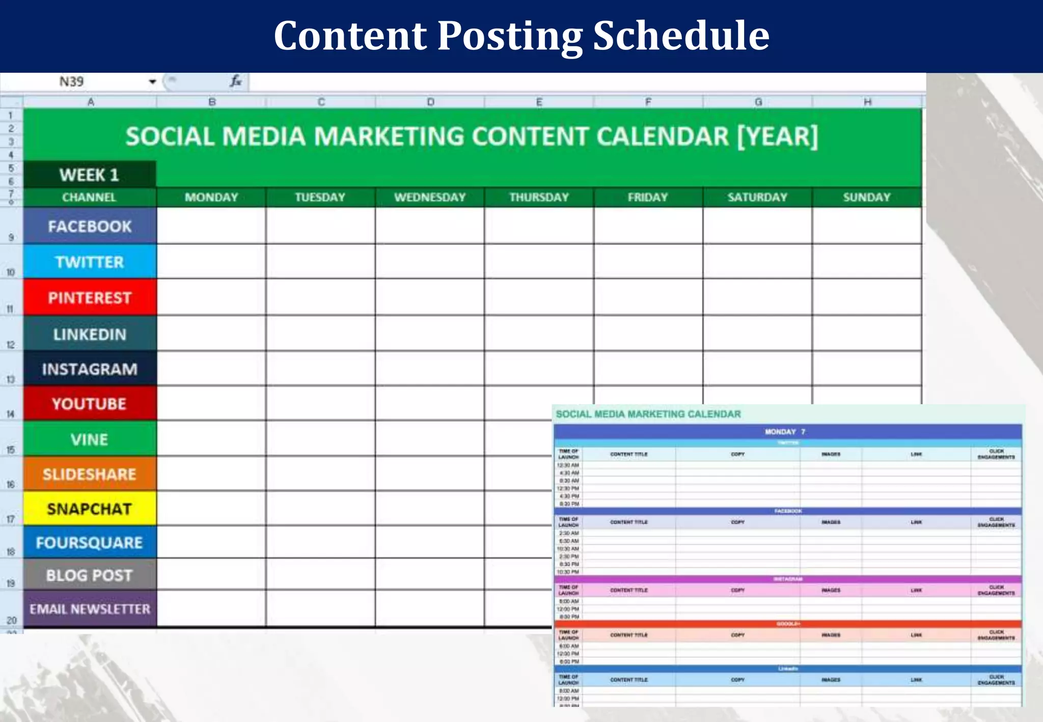 Content Posting Schedule
48
 