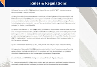 Rules & Regulations
63
 