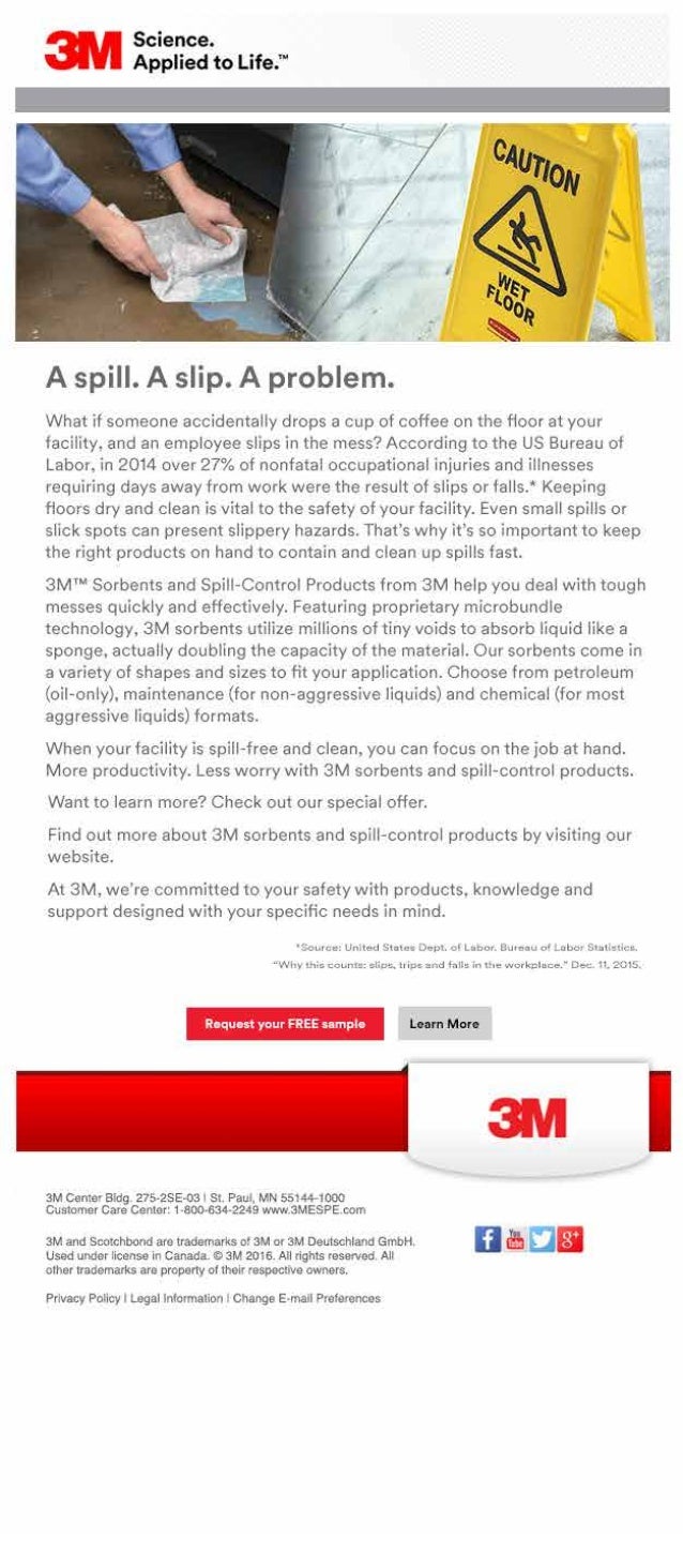3m Facility Floor Safety Email