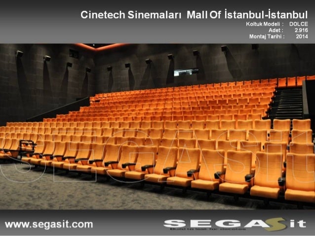 cinema seating mall of istanbul segasit
