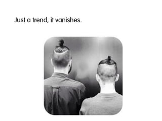 Just a trend, it vanishes.
 