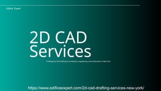 Professional 2D CAD Drafting Services in New York for Architectural and ...