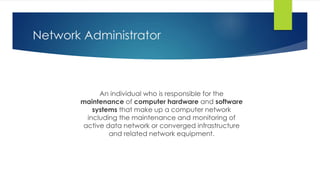 Network_Administration_PPT | PPTX | Operating Systems | Computer ...
