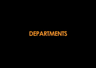 DEPARTMENTS
 