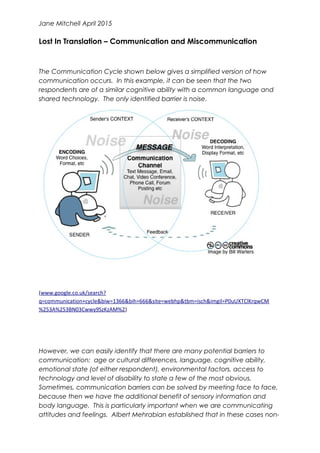 Lost in Translation - Communication and Miscommunication | ODT