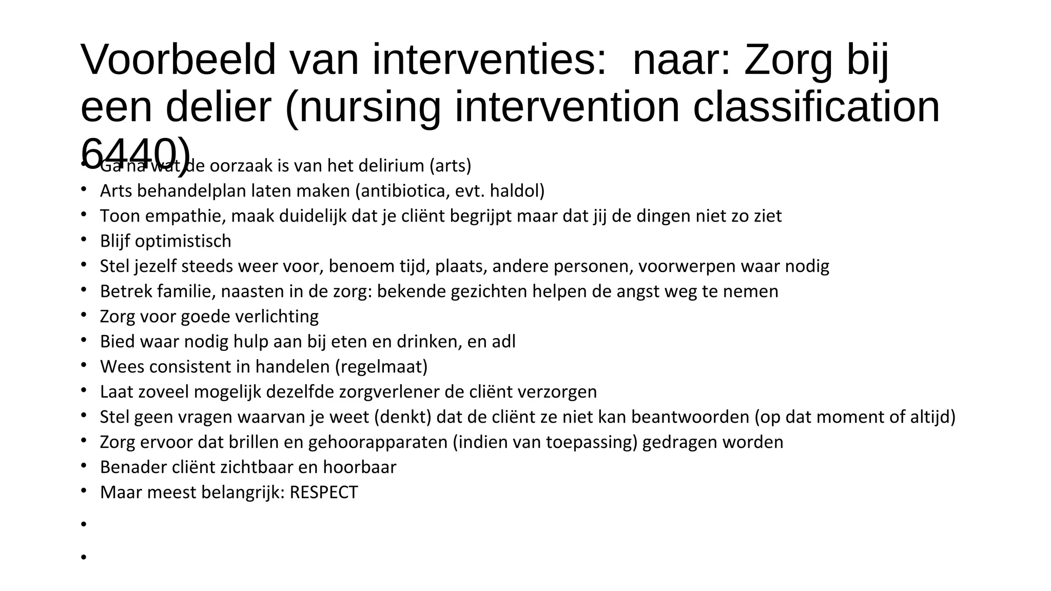 klinische les | ODP | Brain and Nervous System Disorders | Diseases and