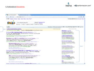 4. Publicidad en  Buscadores: 