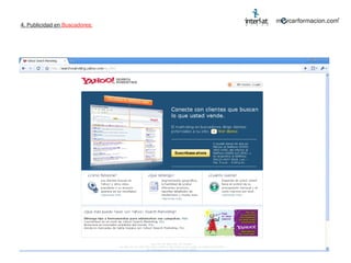 4. Publicidad en  Buscadores: 