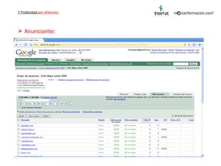 7.Publicidad  por afiliación. Anunciante:  