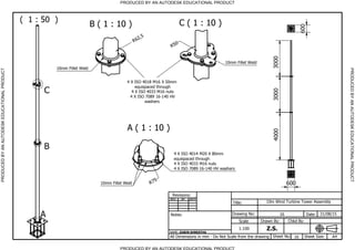 Updated WT Tower Drawings | PDF