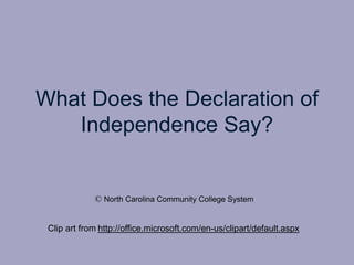 declaration of independence font microsoft word