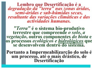 2 degradação dos solos