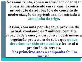 2 degradação dos solos