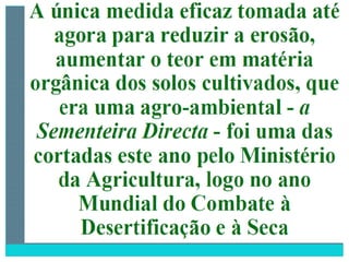 2 degradação dos solos