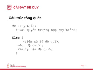 Bai2_dequy_QUAYLUI-gggsadsadadsadasdasdasd | PPT