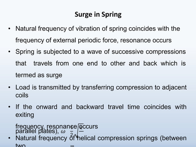 2 Design of helical springs | PPTX