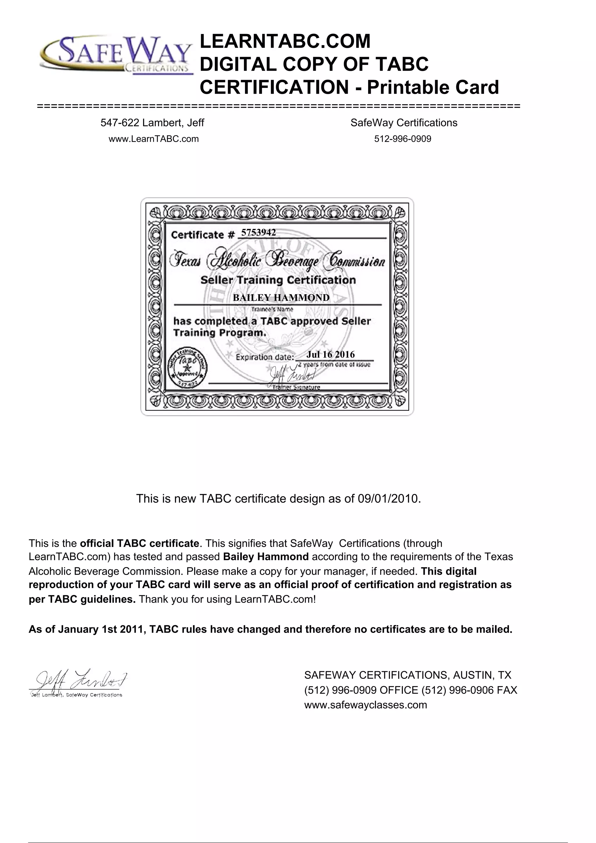 certificate | PDF