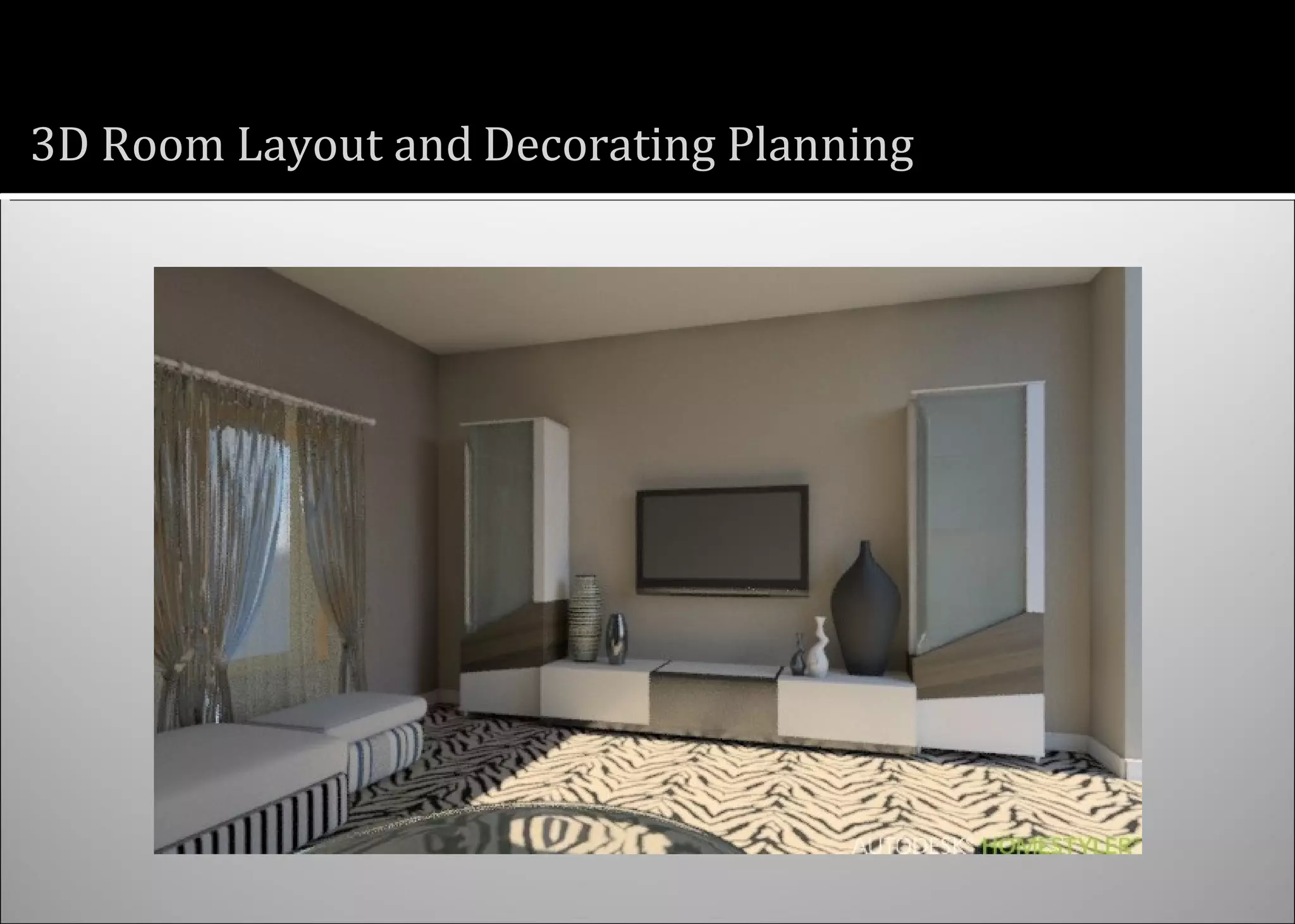 2 D Floorplans and 3D Drawings and Complete Furniture and Fixture ...