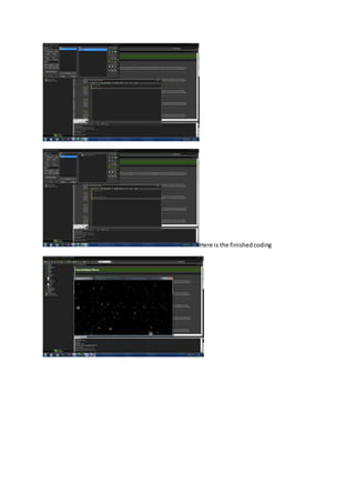 Here is the finished coding 
 
