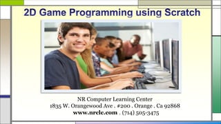NR Computer Learning Center
1835 W. Orangewood Ave . #200 . Orange . Ca 92868
www.nrclc.com . (714) 505-3475
 