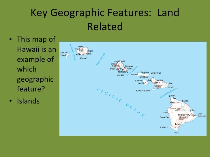 geographic features