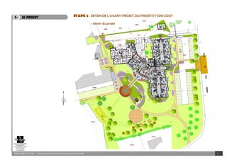 SAINT HILAIRE DE LOULAY Aménagementduparc etdesjardinsdela résidenceLaPeupleraie 4
3- LE PROJET ETAPE 3 : DESSINDE L’AVANT-PROJET, DU PROJET ET SON COUT
> dessin du projet
 