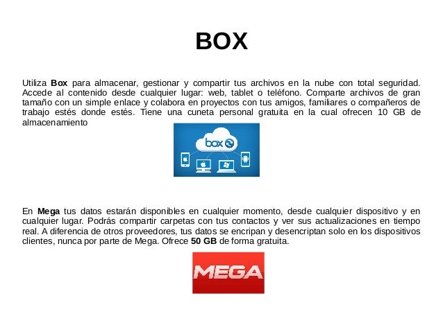 lLUGARES DE ALMACENAMIENTO
