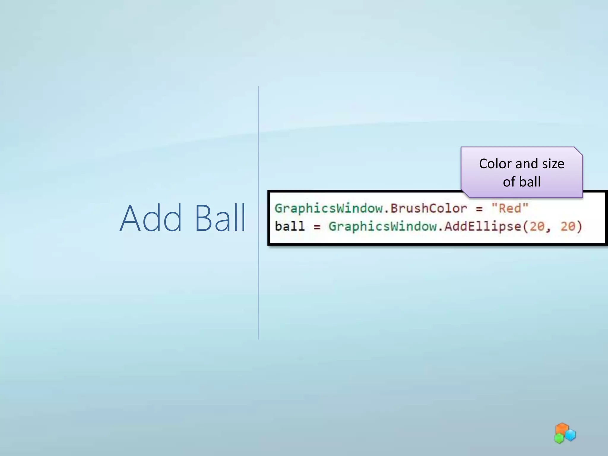Add PaddleColor and size of paddle