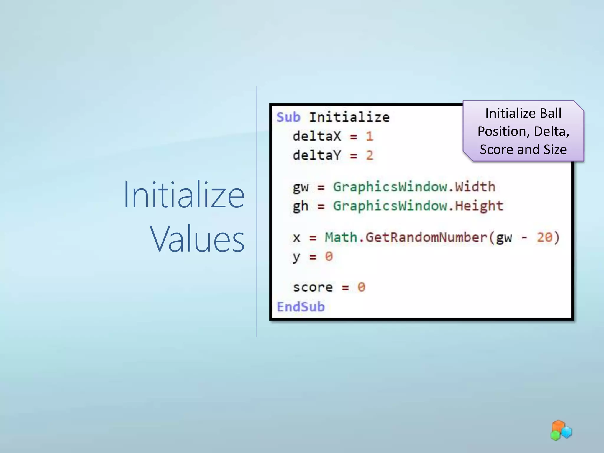 Add BallColor and size of ball