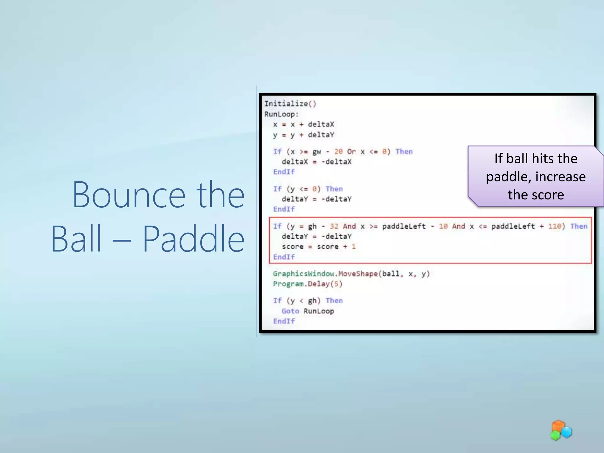 Bounce the Ball – Left and Right Wall