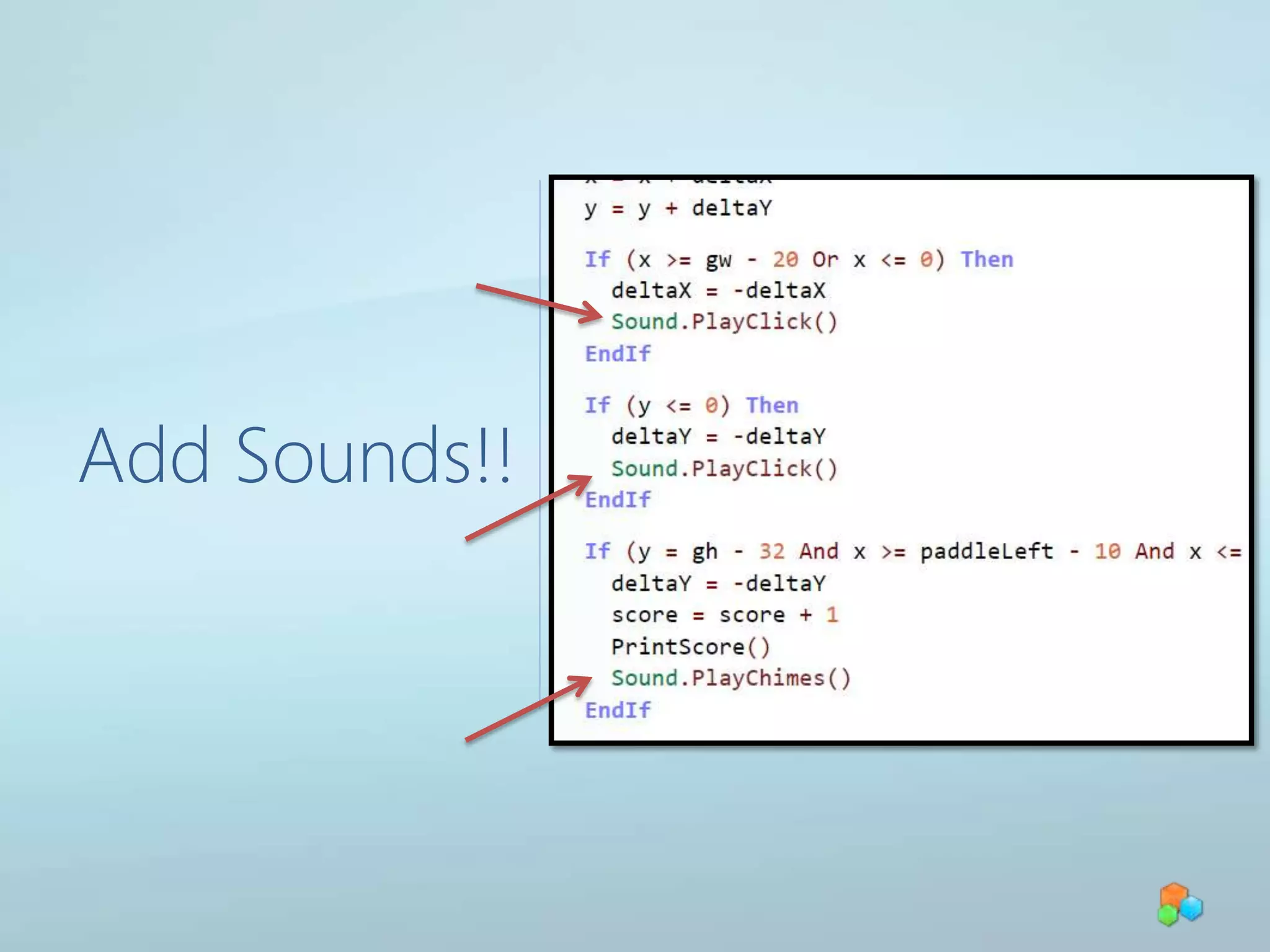 Print Score, when you update it